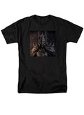 Black Dark Lord Fantasy T-Shirt