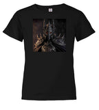 Black Dark Lord Fantasy Youth/Toddler T-Shirt