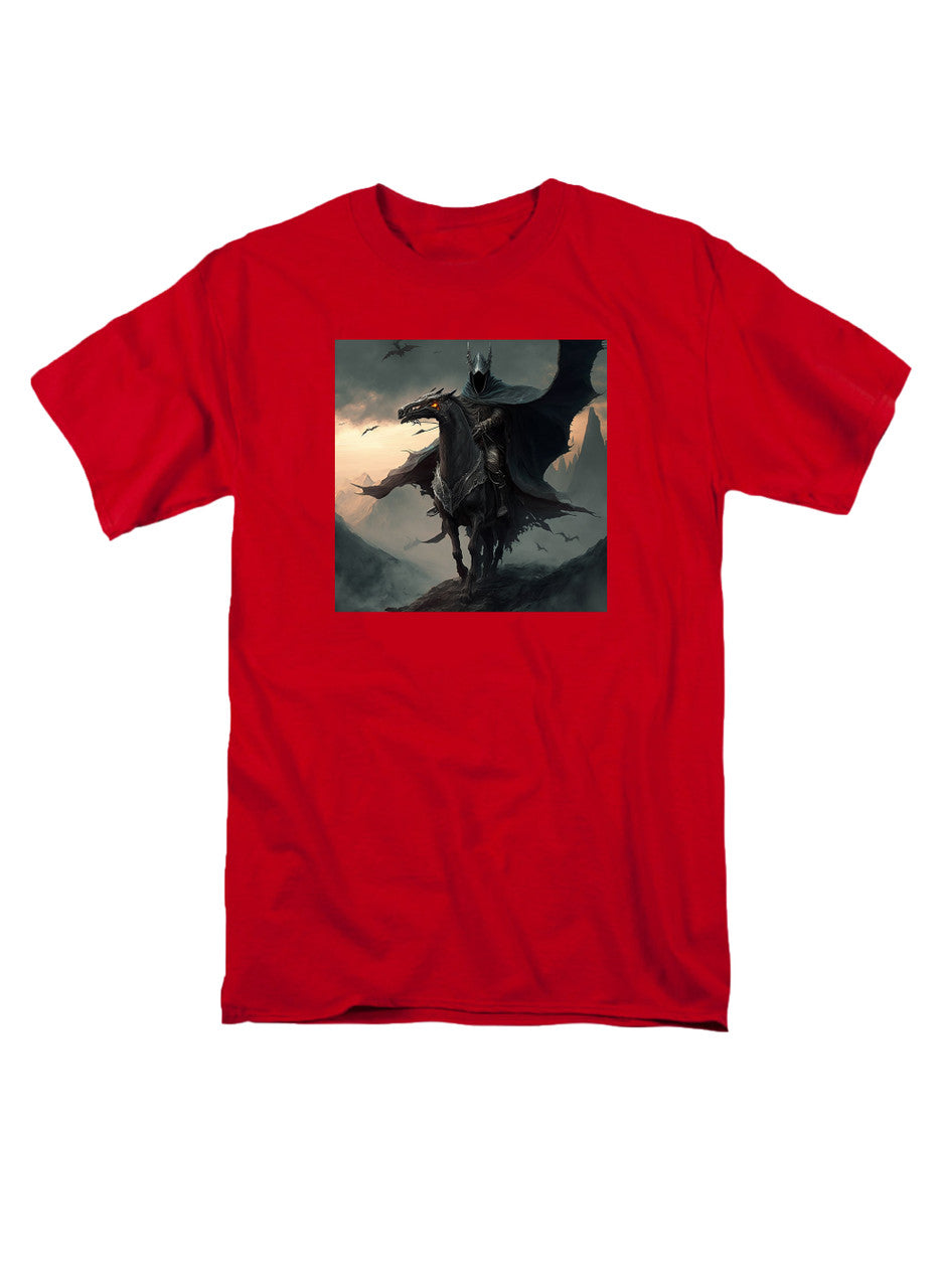 Red Dark Rider Fantasy T-Shirt