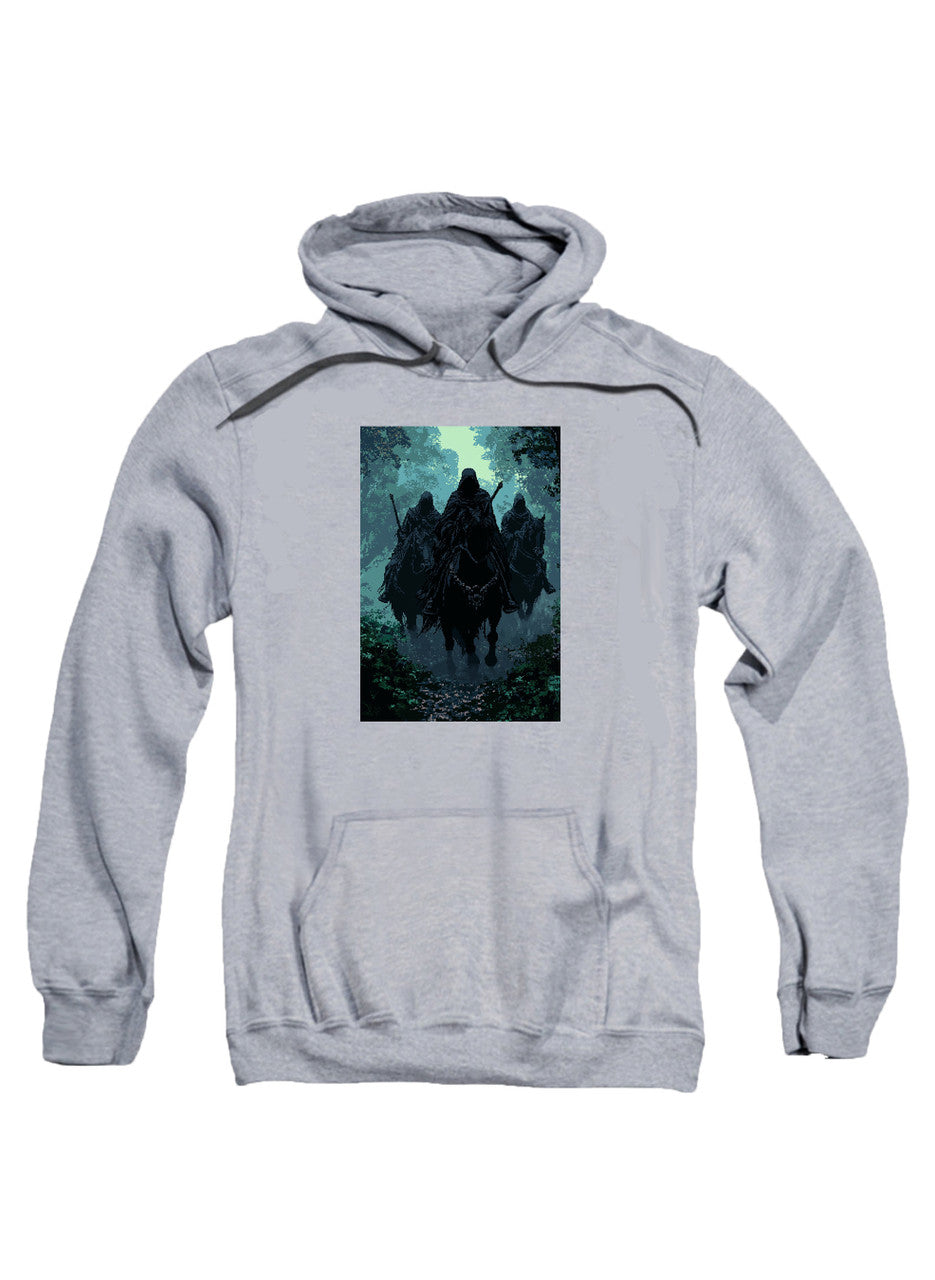 Gray Dark Riders Hoodie