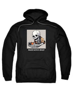 Black Death Before Decaf Hoodie