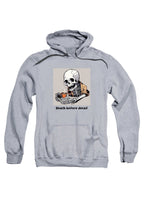 Gray Death Before Decaf Hoodie