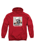Red Death Before Decaf Hoodie