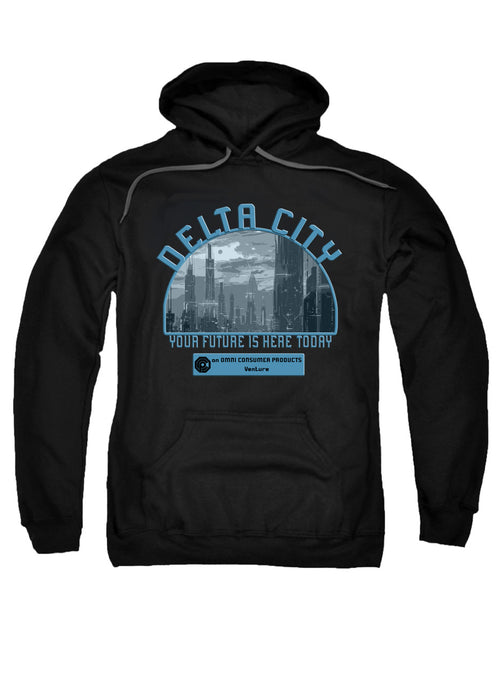 Black Delta City Your Future is Here Today Hoodie