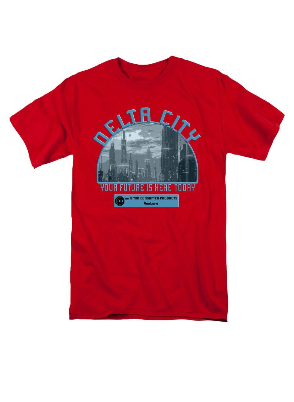 Red Delta City Your Future is Here Today T-Shirt
