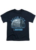 Navy Delta City Your Future is Here Today Youth/Toddler T-Shirt