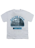 White Delta City Your Future is Here Today Youth/Toddler T-Shirt
