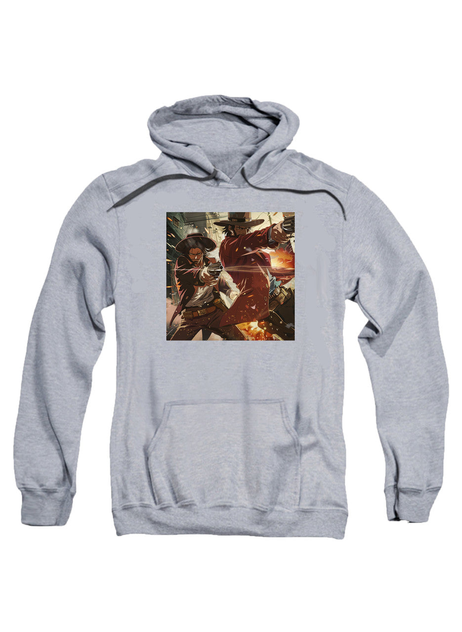 Gray Desperados Hoodie