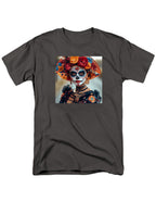 Charcoal Dia De Los Muertos T-Shirt