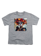 Gray Dia De Los Muertos Youth/Toddler T-Shirt