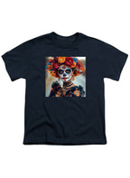 Navy Dia De Los Muertos Youth/Toddler T-Shirt