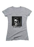 Gray Die Hipster Scum Juniors V-Neck T-Shirt