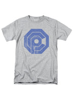 Gray Distressed Logo T-Shirt
