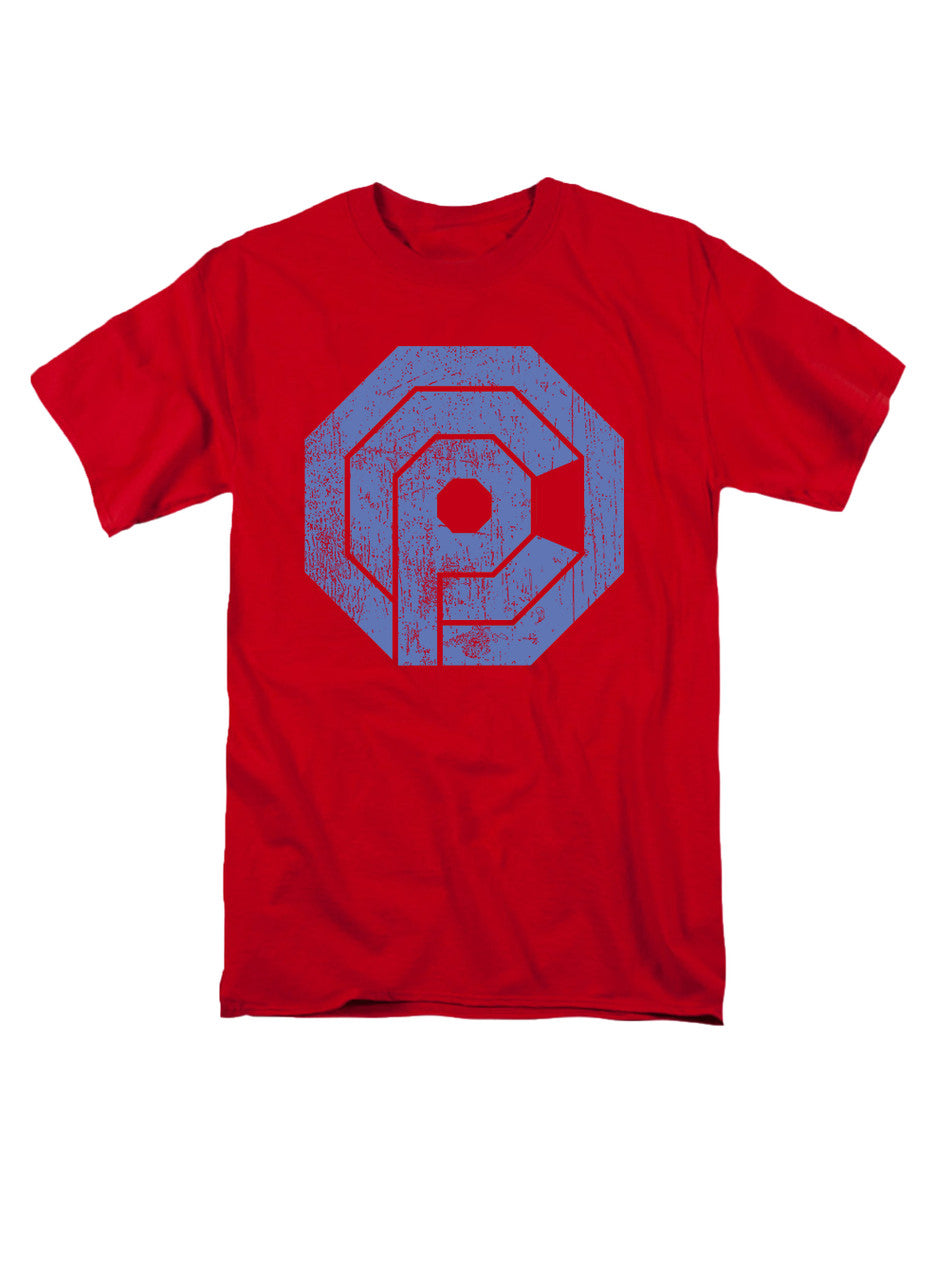 Red Distressed Logo T-Shirt