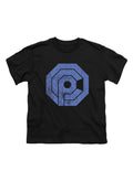 Black Distressed Logo Youth/Toddler T-Shirt