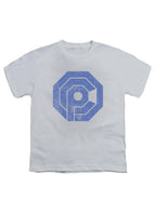 White Distressed Logo Youth/Toddler T-Shirt