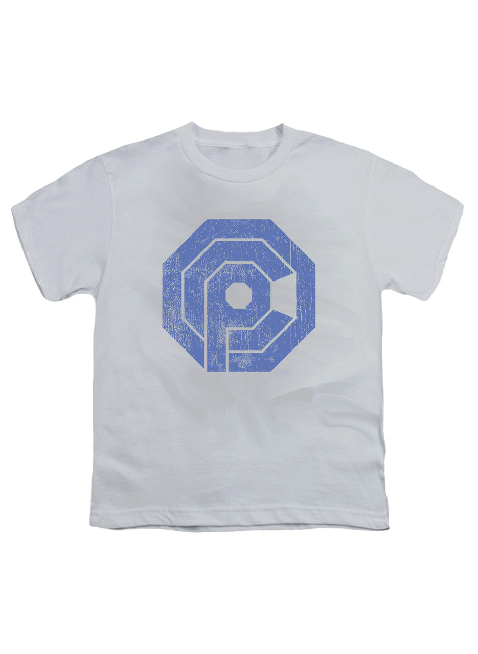 White Distressed Logo Youth/Toddler T-Shirt