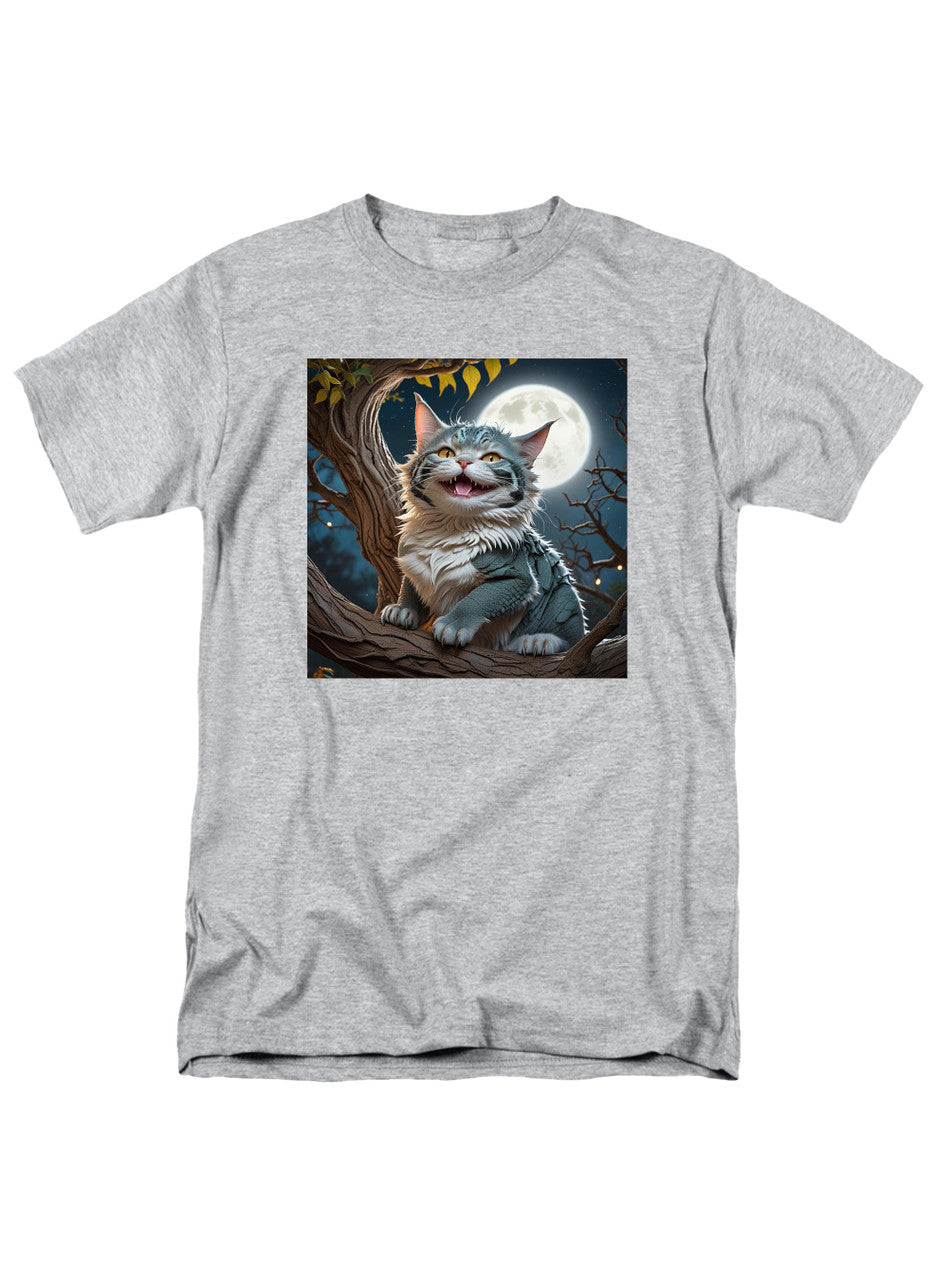 Gray Dragon-Cat Hybrid T-Shirt