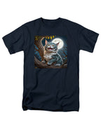 Navy Dragon-Cat Hybrid T-Shirt
