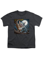Charcoal Dragon-Cat Hybrid Youth/Toddler T-Shirt