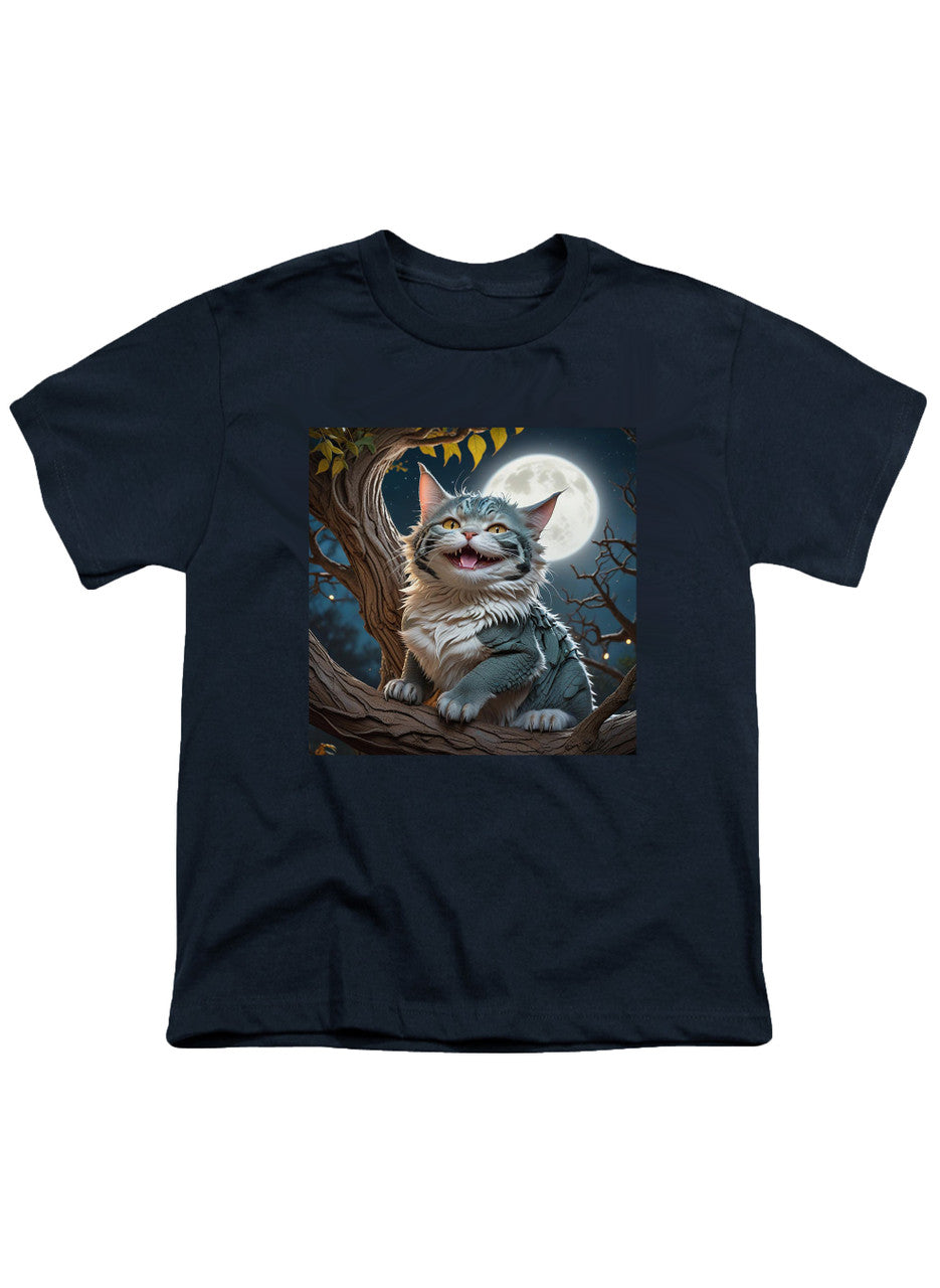 Navy Dragon-Cat Hybrid Youth/Toddler T-Shirt