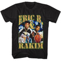 Black Eric B. & Rakim t-shirt featuring Eric B and Rakim Group Bootleg design