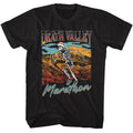 Black Enviro Sports t-shirt featuring Enviro Sports Skeleton Running design