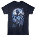 Navy ET the Extraterrestrial t-shirt featuring ET Collage scenes design