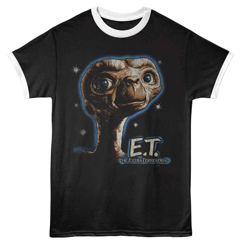 ET the Extraterrestrial Ringer T-Shirt - Portrait