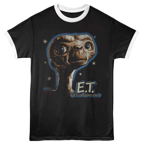 ET the Extraterrestrial Ringer T-Shirt - Portrait