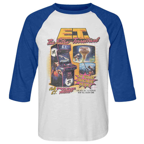 ET the Extraterrestrial 3/4 Raglan - Arcade