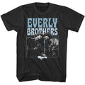 Black Everly Brothers t-shirt featuring Everly Brothers Roots design