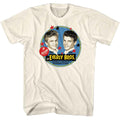 Natural Everly Brothers t-shirt featuring Everly Brothers Star Circles design