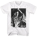 White Evil Dead t-shirt featuring Evil Dead Ash With Axe design