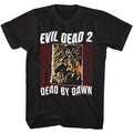 Black Evil Dead t-shirt featuring Evil Dead Dead By Dawn Repeating design