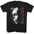 Black Evil Dead t-shirt featuring Evil Dead Skull And Japanese Text design