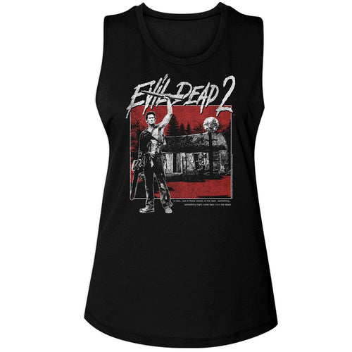 Evil Dead Ladies Muscle Tank - Cabin Square