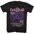 Black Evil Dead t-shirt featuring Evil Dead Ex Mortis Necronomicon design