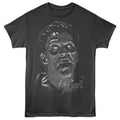 Smoke gray Evil Dead t-shirt featuring Evil Dead Deadite Ash design