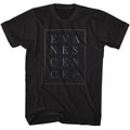 Black Evanescence t-shirt featuring Evanescence Box design