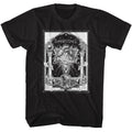 Black Evanescence t-shirt featuring Evanescence Broken Pieces Heart design