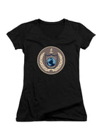 Black Earth Defense Directorate Juniors V-Neck T-Shirt