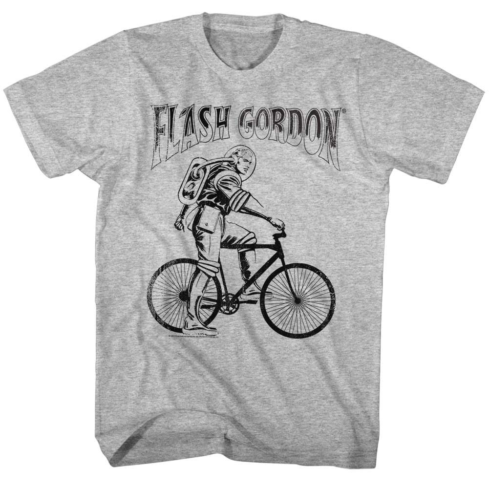 Gray heather Flash Gordon t-shirt featuring Flash Gordon I Want To design