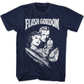 Navy Flash Gordon t-shirt featuring Flash Gordon Gordon name design