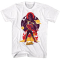 White Flash Gordon t-shirt featuring Flash Gordon And Ming design