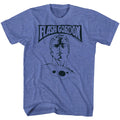Royal heather Flash Gordon t-shirt featuring Flash Gordon Ballin design