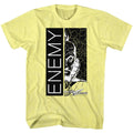 Yellow heather Flash Gordon t-shirt featuring Flash Gordon Enemy design