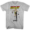 Gray heather Flash Gordon t-shirt featuring Flash Gordon Wildn design