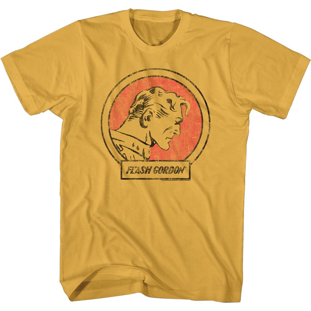 Ginger Flash Gordon t-shirt featuring Flash Gordon Flash design