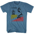 Indigo heather Flash Gordon t-shirt featuring Flash Gordon Laughable design
